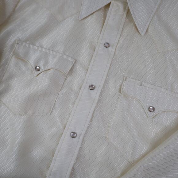 Vintage JC Penny Tom Ferguson Collection Pearl Snap Down Western Shirt - Picture 5 of 10